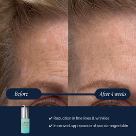 ELEMIS pipette dispensing serum highlighting precision and easy application