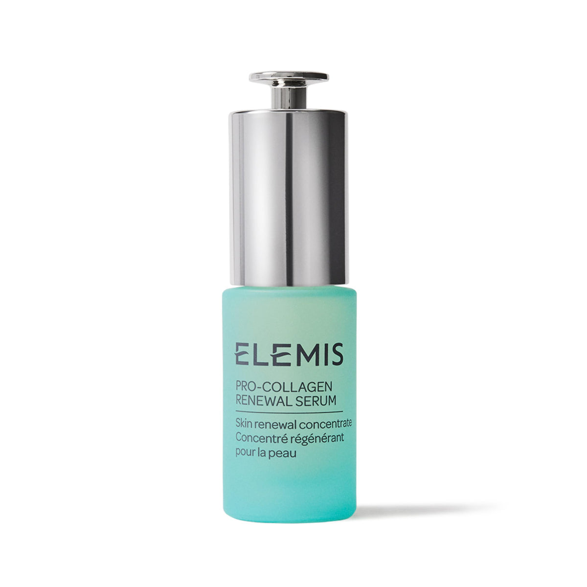 ELEMIS front packaging showing compact 15ml bottle and branding for convenience
