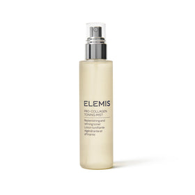 ELEMIS Pro-Collagen Toning Mist front bottle view showing sleek packaging and brand clarity