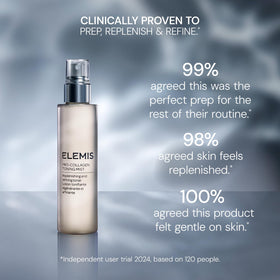ELEMIS close-up of product droplet texture highlighting lightweight hydrating formula