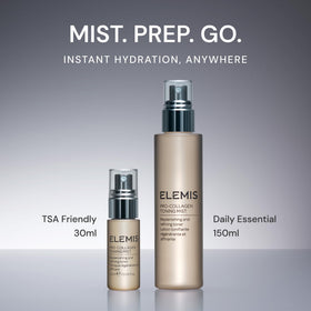 ELEMIS bottle beside padina pavonica sea extract illustrating antioxidant benefit