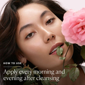 ELEMIS product label close-up revealing key ingredients for transparent use