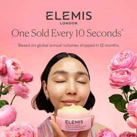 ELEMIS balm texture close-up showing smooth creamy consistency for easy melting
