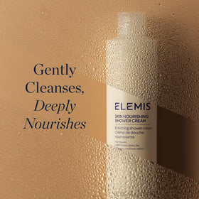 ELEMIS close-up pump and texture highlighting smooth cream and easy dispensing