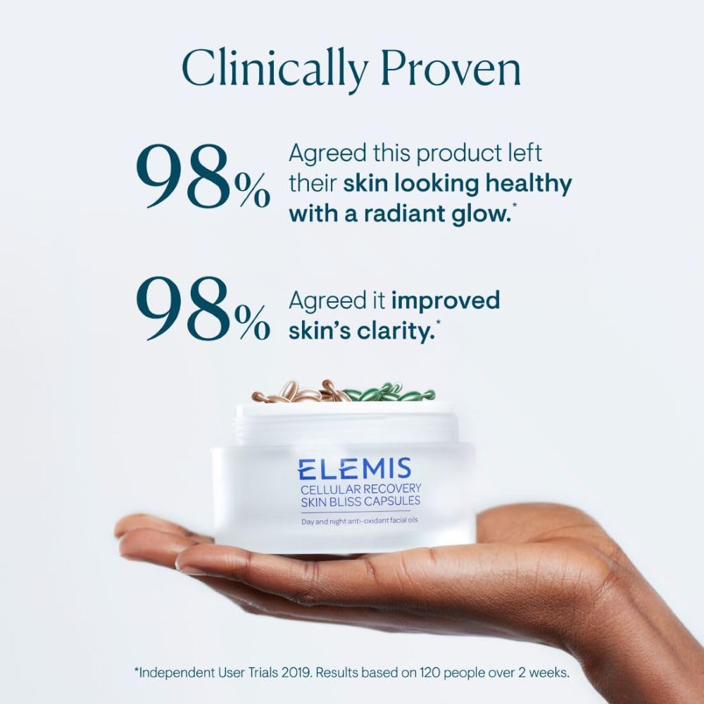 ELEMIS morning capsule with rose absolute illustrating hydration benefit