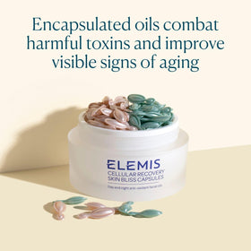 ELEMIS oil texture on hand demonstrating lightweight absorption benefit