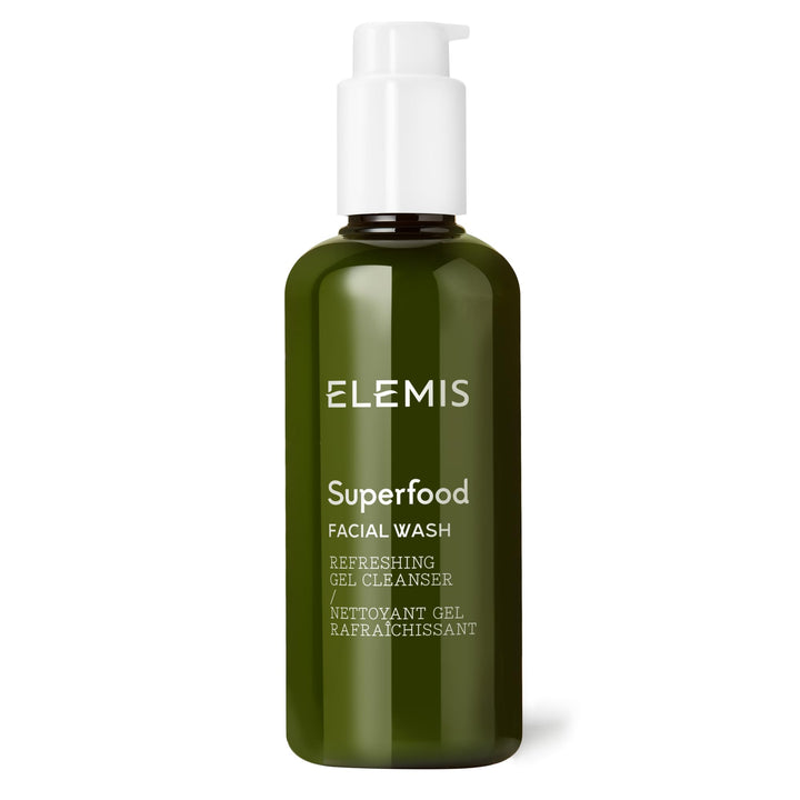 ELEMIS front packaging showing bottle and label for easy identification and shelf appeal