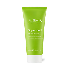 ELEMIS front tube view showing clean branding and travel-friendly size benefit