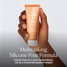 ELEMIS product applied on hand demonstrating smooth primer glide and hydration