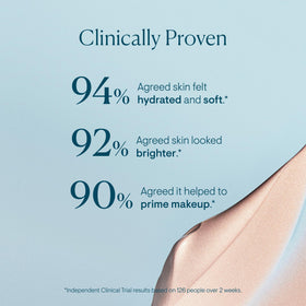 ELEMIS cream texture close-up showing smooth hydrating finish