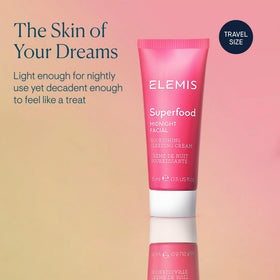 ELEMIS open jar top view revealing creamy gel surface for easy application