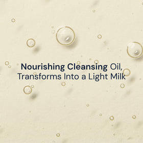ELEMIS texture on hand close-up illustrating silky, spreadable benefit