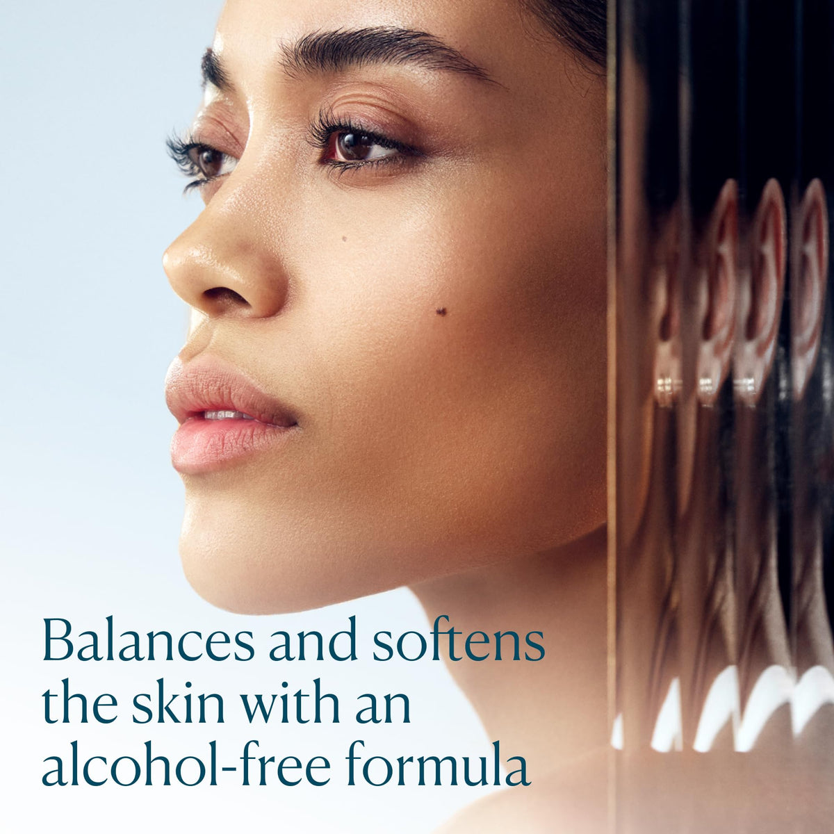 ELEMIS label close-up highlighting ingredients and gentle purifying benefit
