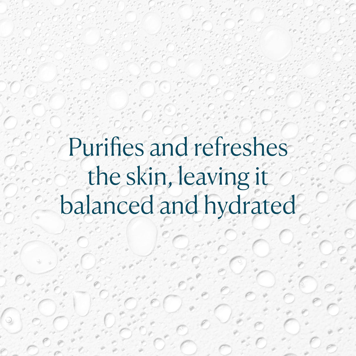 ELEMIS toner pouring texture demonstrating lightweight absorbent benefit