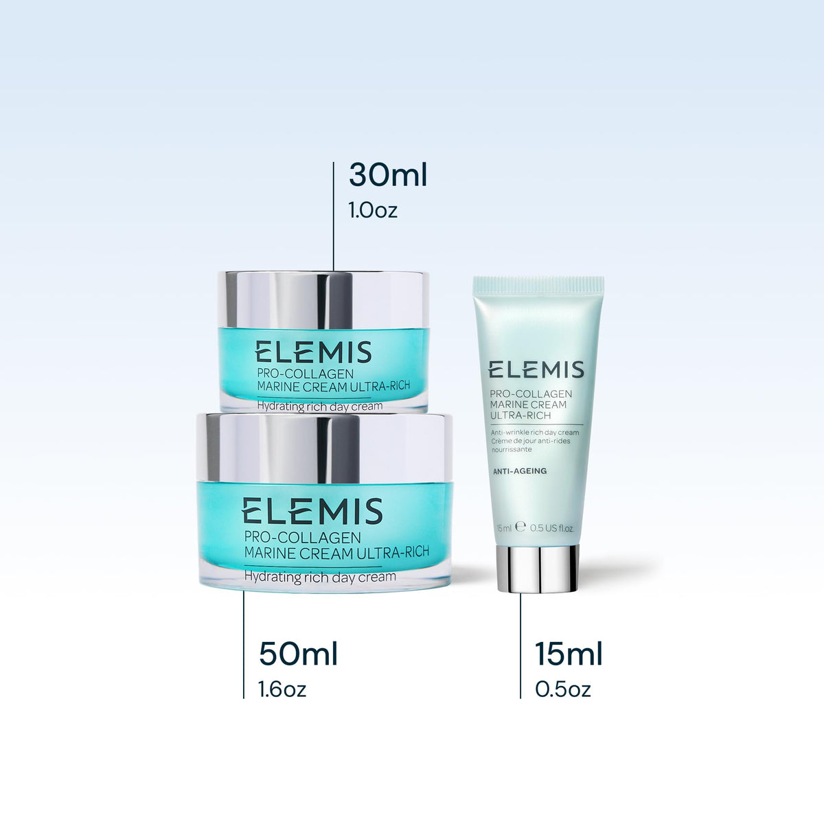 ELEMIS jar on bathroom vanity lifestyle scene, suggesting daily skincare ritual benefit
