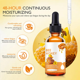 elesysy texture close-up highlighting creamy honey formula for fast absorption