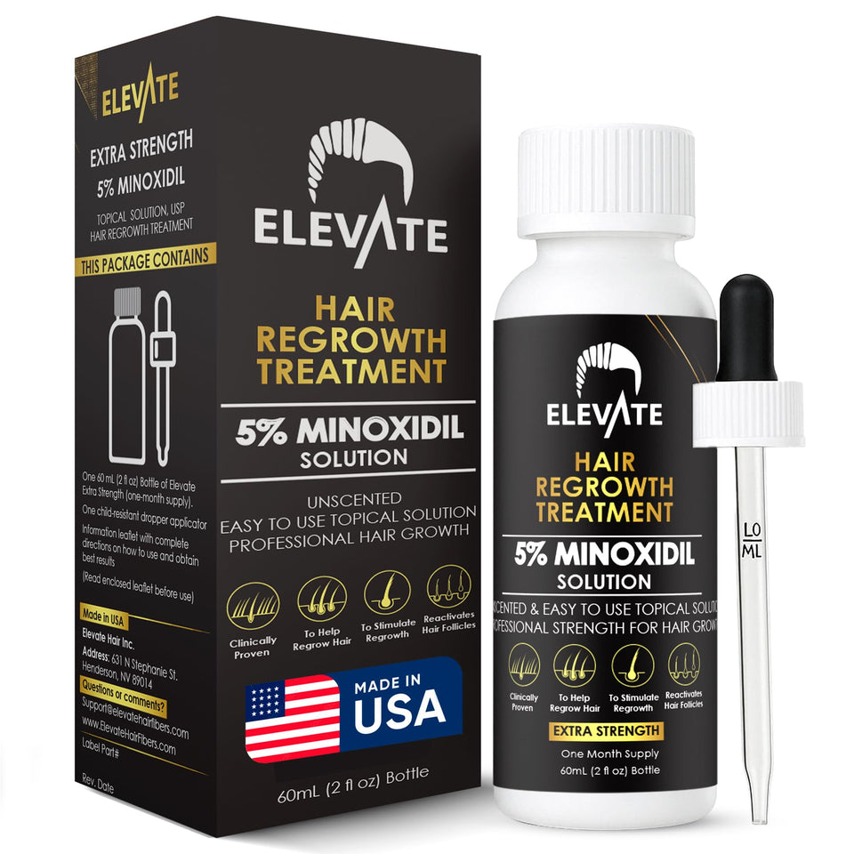 Elevate bottle front packaging showing product and brand for trust
