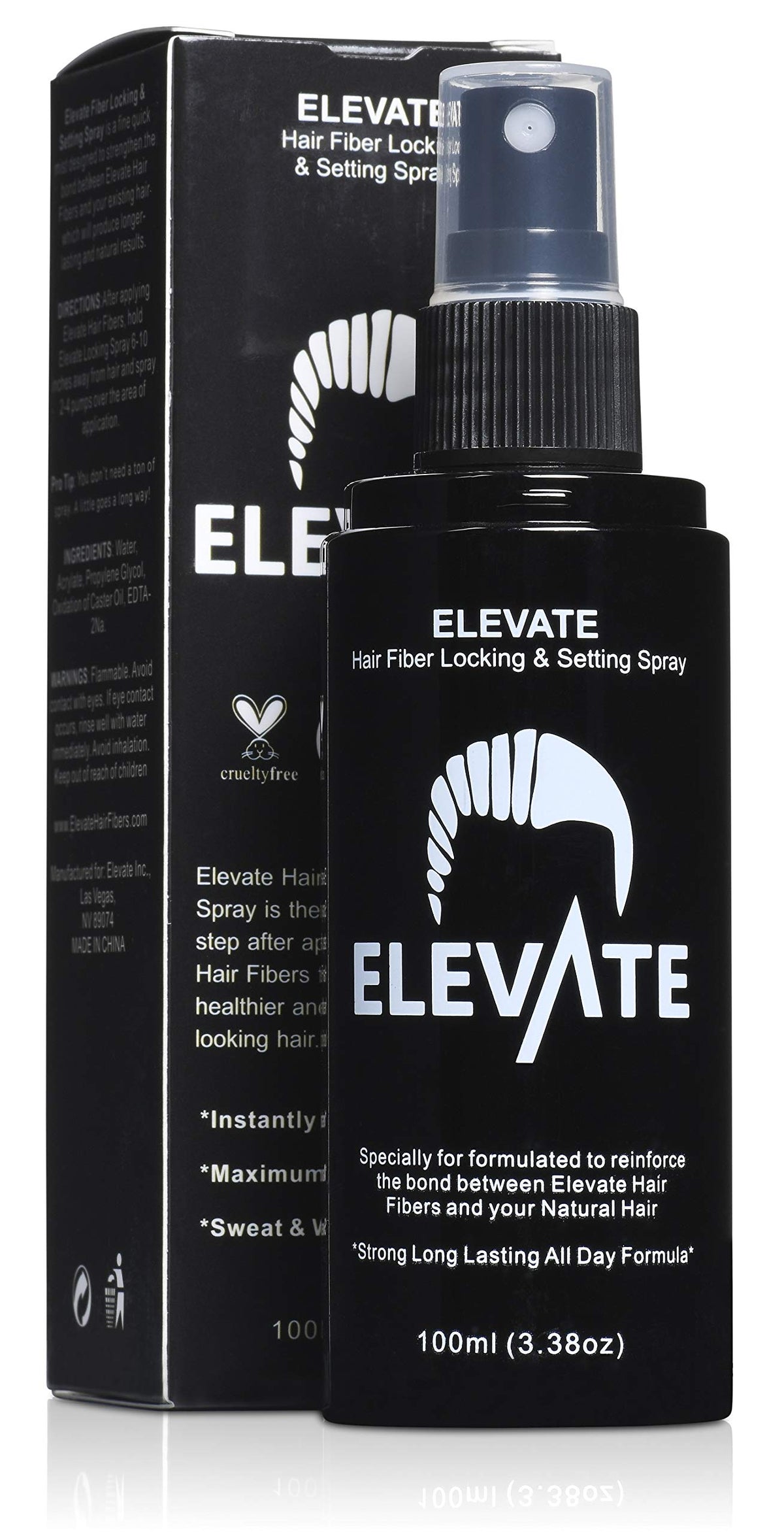 Elevate lifestyle image outdoors resisting wind and maintaining hairstyle