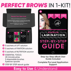 Elevate the Beauty ebook screenshot displaying step-by-step instructions and timing charts