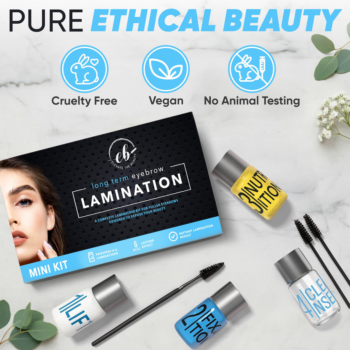 Elevate the Beauty precision brushes detail for accurate placement