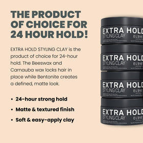 ELEVEN AUSTRALIA clay texture close-up highlighting matte, grippy finish