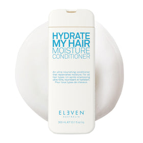 ELEVEN AUSTRALIA front packaging showing hydrate conditioner benefits