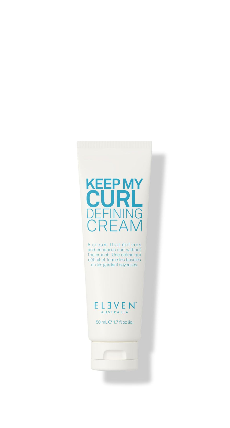ELEVEN AUSTRALIA front packaging showing product and branding benefit defined curls