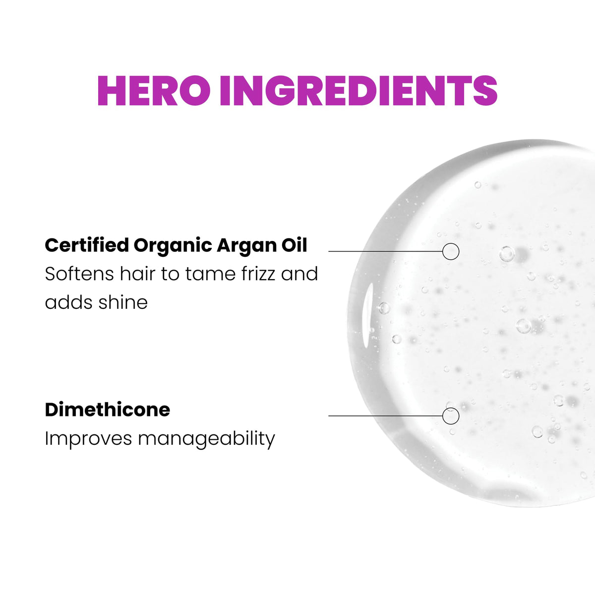 ELEVEN AUSTRALIA serum texture close-up demonstrating lightweight, non-greasy finish
