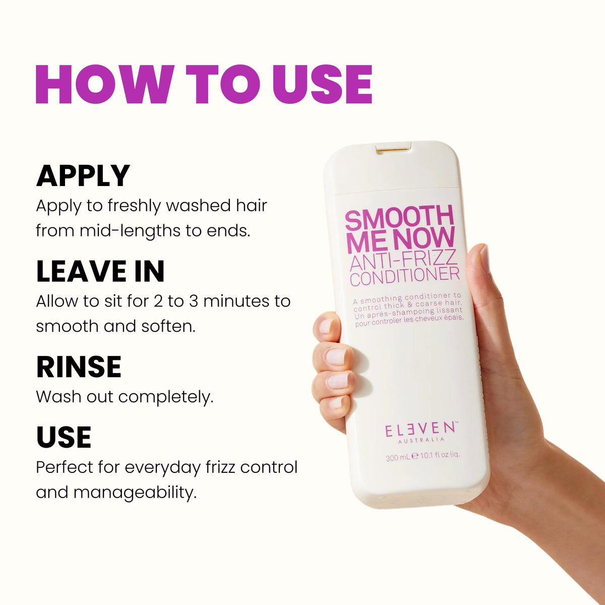 ELEVEN AUSTRALIA product on bathroom shelf with towel, lifestyle hydration benefit