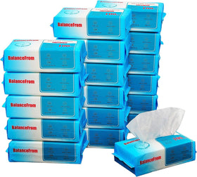 Elevon front packaging showing unscented cotton tissues and pack count for convenience