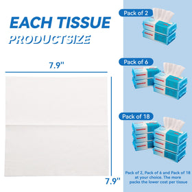 Elevon wipe held in hand demonstrating gentle facial use and sensitive-skin benefit
