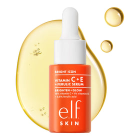 e.l.f. Bright Icon front packaging showing bottle and branding for clear product identification and trust