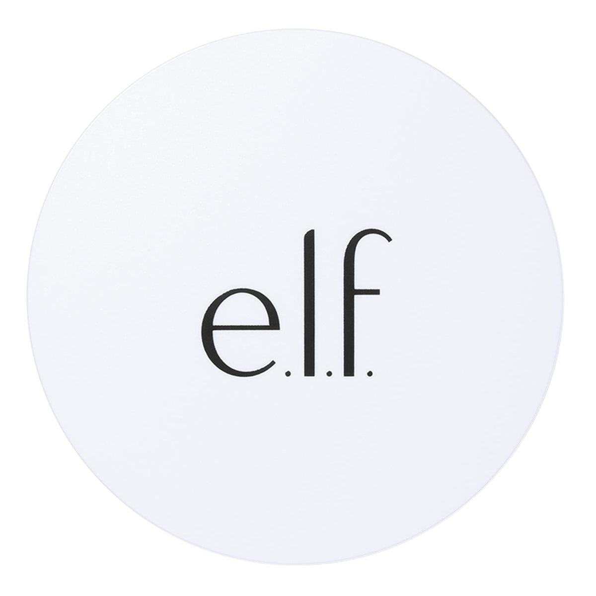e.l.f. model applying powder outdoors showing polished daytime look