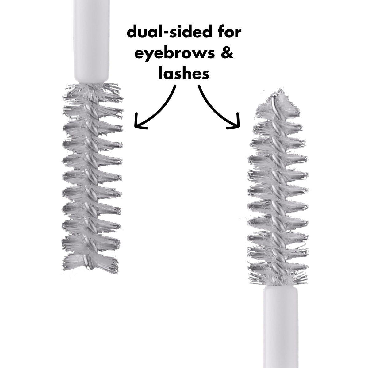 e.l.f. Clear Brow & Lash dual-ended gel showing grooming control and natural hold