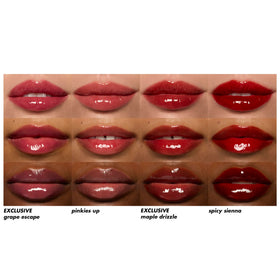 e.l.f. model wearing Pinkies Up showing natural glossy-to-stain finish