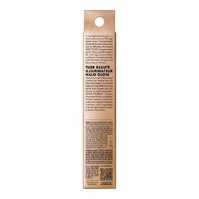 e.l.f. Halo Glow back label showing ingredients and certifications for conscious buyers