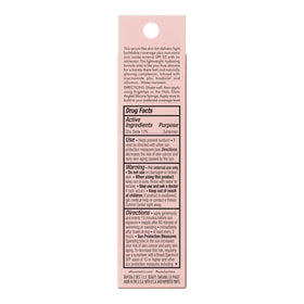 e.l.f. Halo Glow Skin Tint before and after side-by-side showing natural coverage