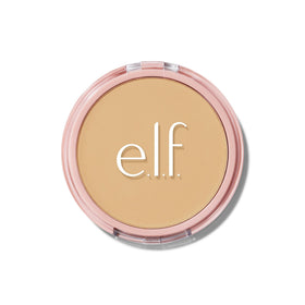 e.l.f. halo glow front compact showing sleek case and shade