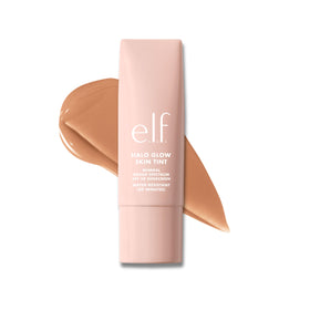 e.l.f. Halo Glow front packaging showing tube and branding, clear SPF benefit