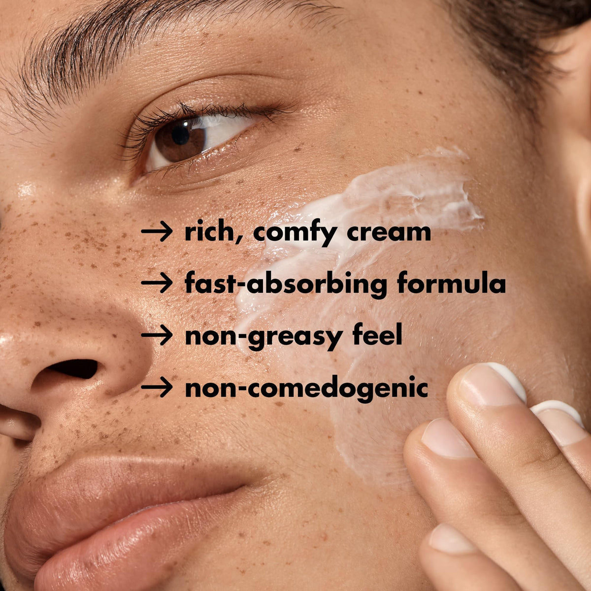 e.l.f. bathroom routine lifestyle scene conveying daily moisturization
