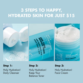 e.l.f. cleanser pump close-up highlighting gentle lather and non-stripping formula