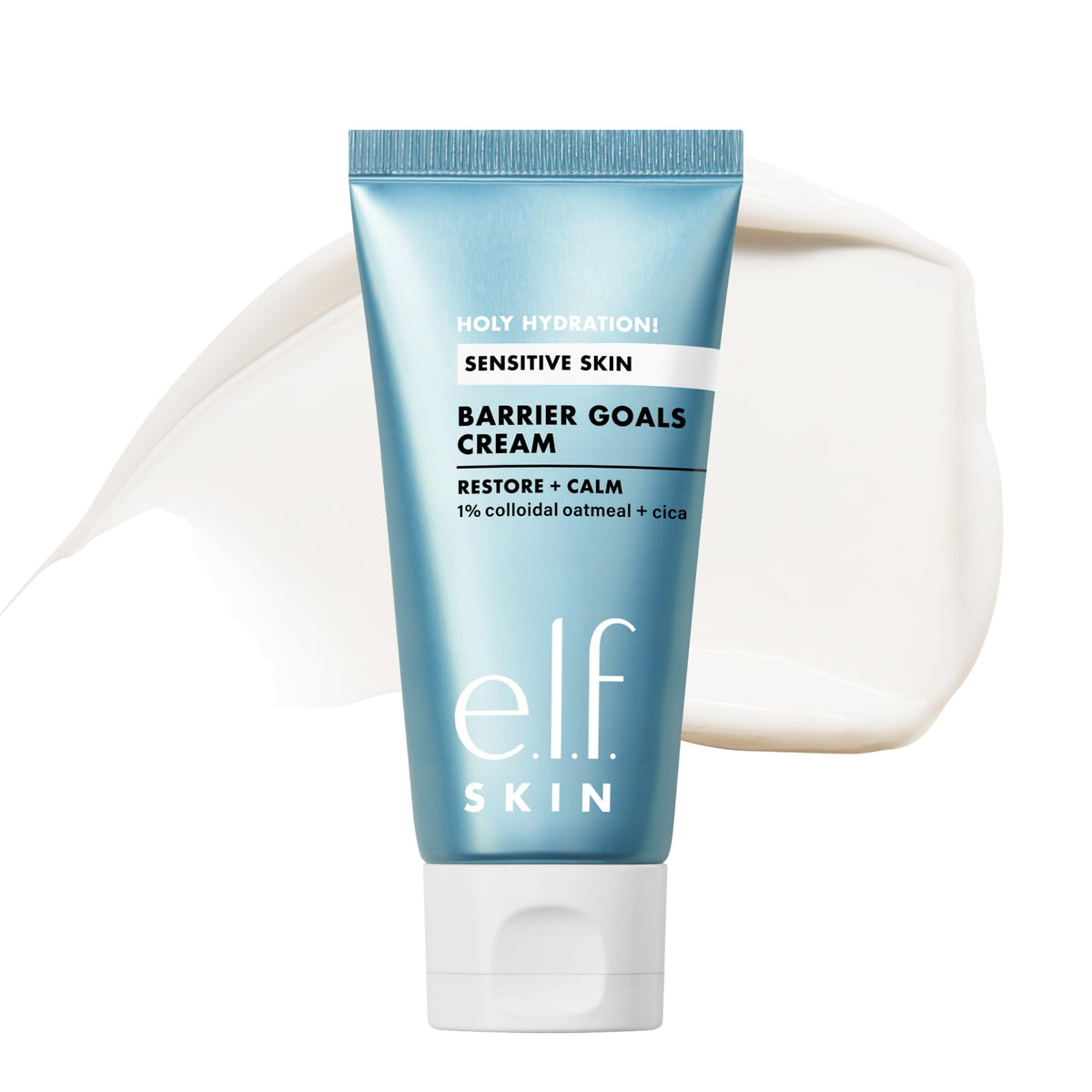 e.l.f. front jar showing product and brand, highlights rich hydration