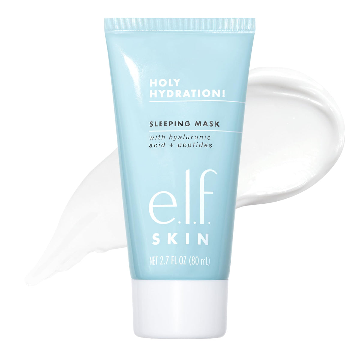 e.l.f. Holy Hydration! front jar view showing packaging and moisturizing benefits