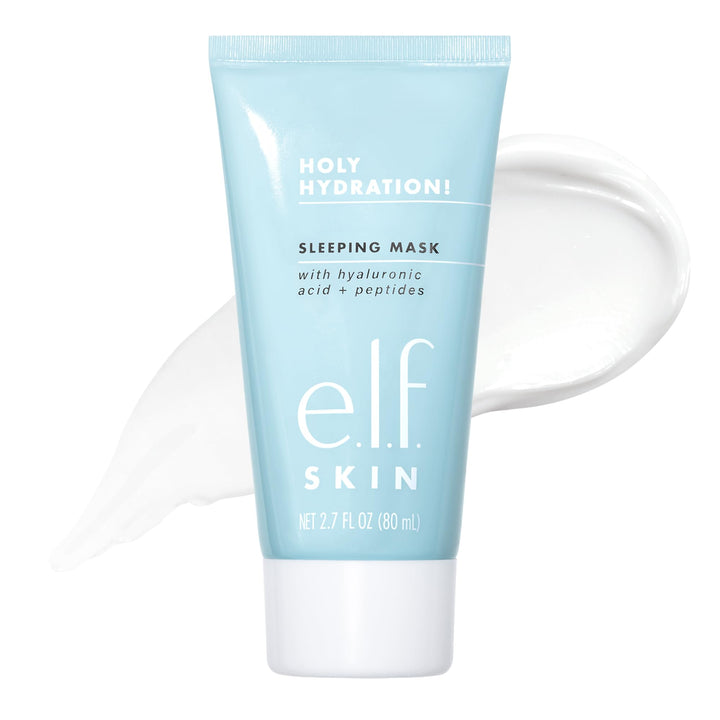 e.l.f. Holy Hydration! front jar view showing packaging and moisturizing benefits