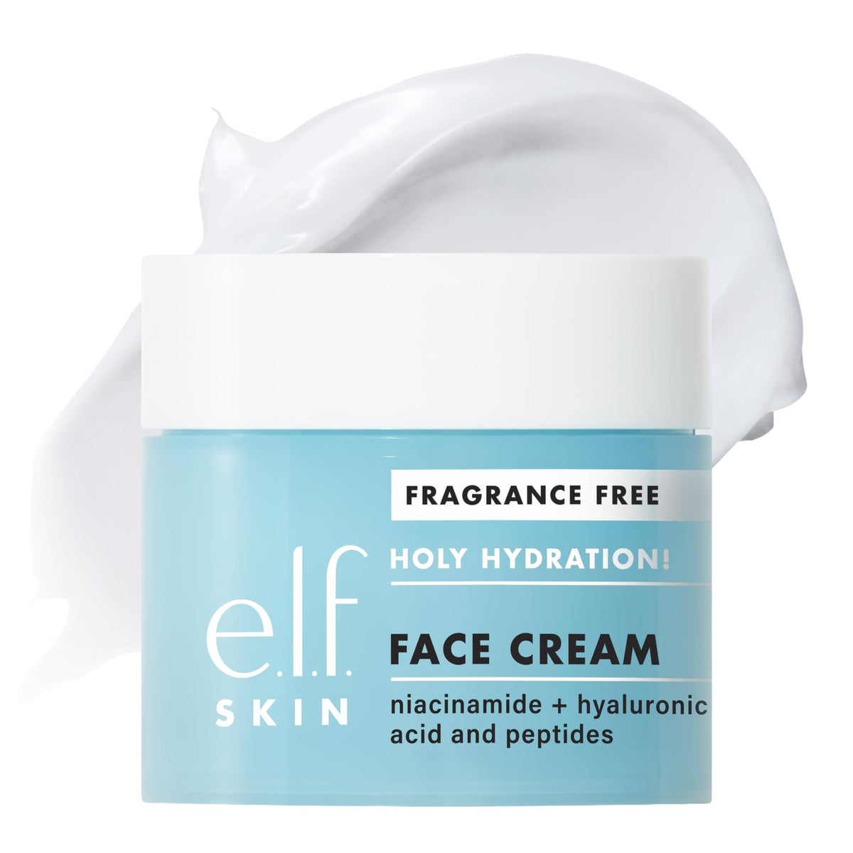 e.l.f. front jar shot showing clean packaging and brand reliability