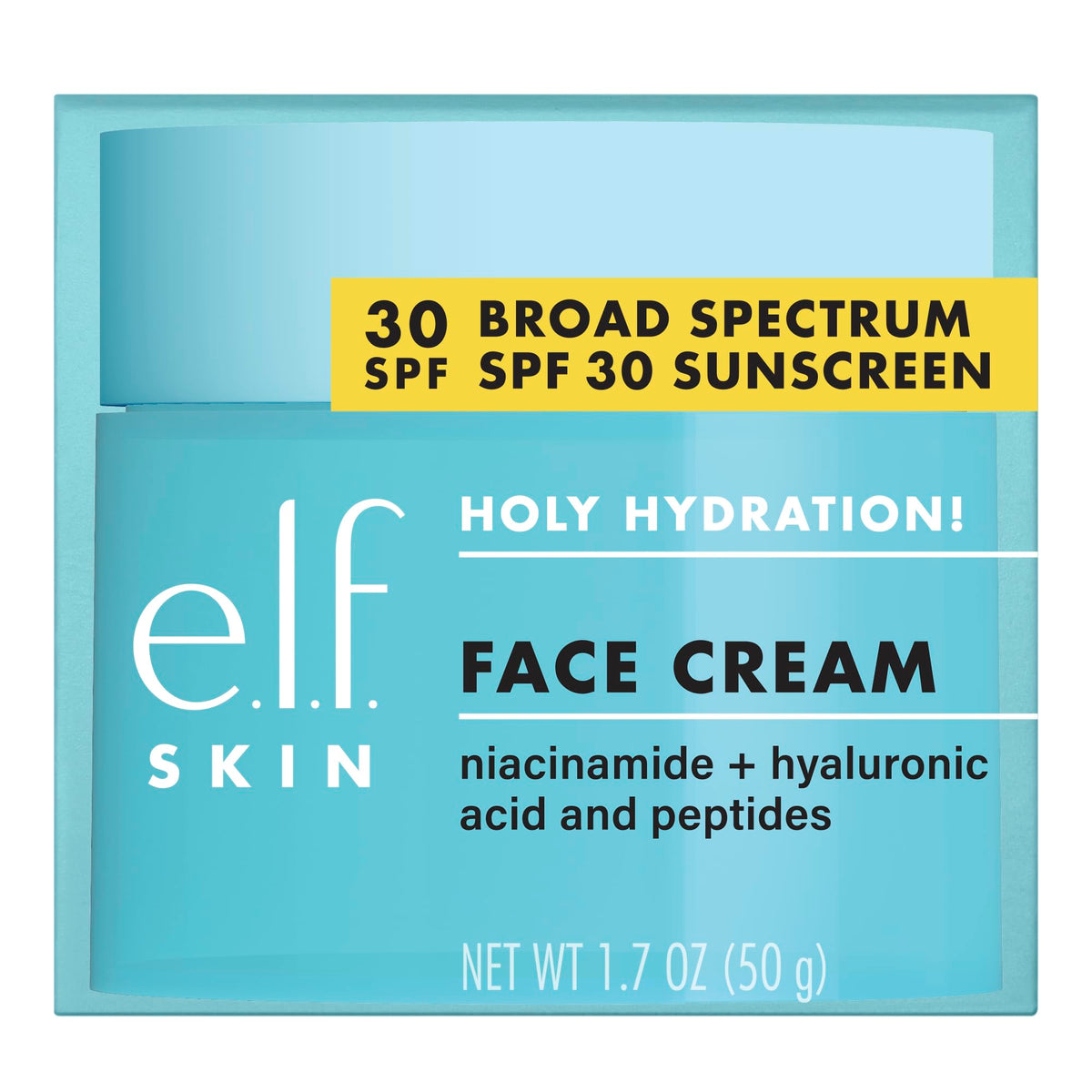 e.l.f. Holy Hydration used in a morning routine for smooth makeup base