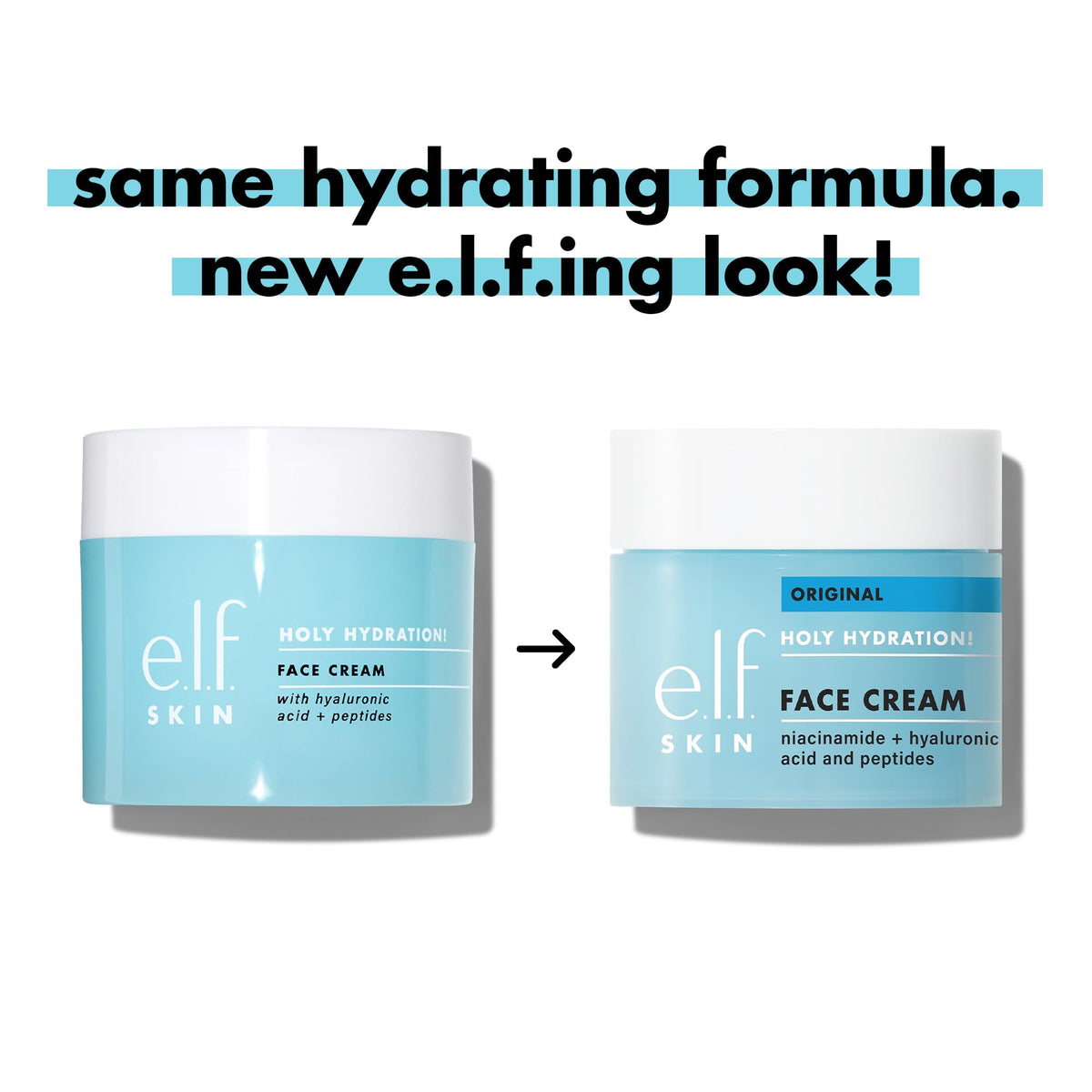 e.l.f. Holy Hydration being dispensed into hand for easy application