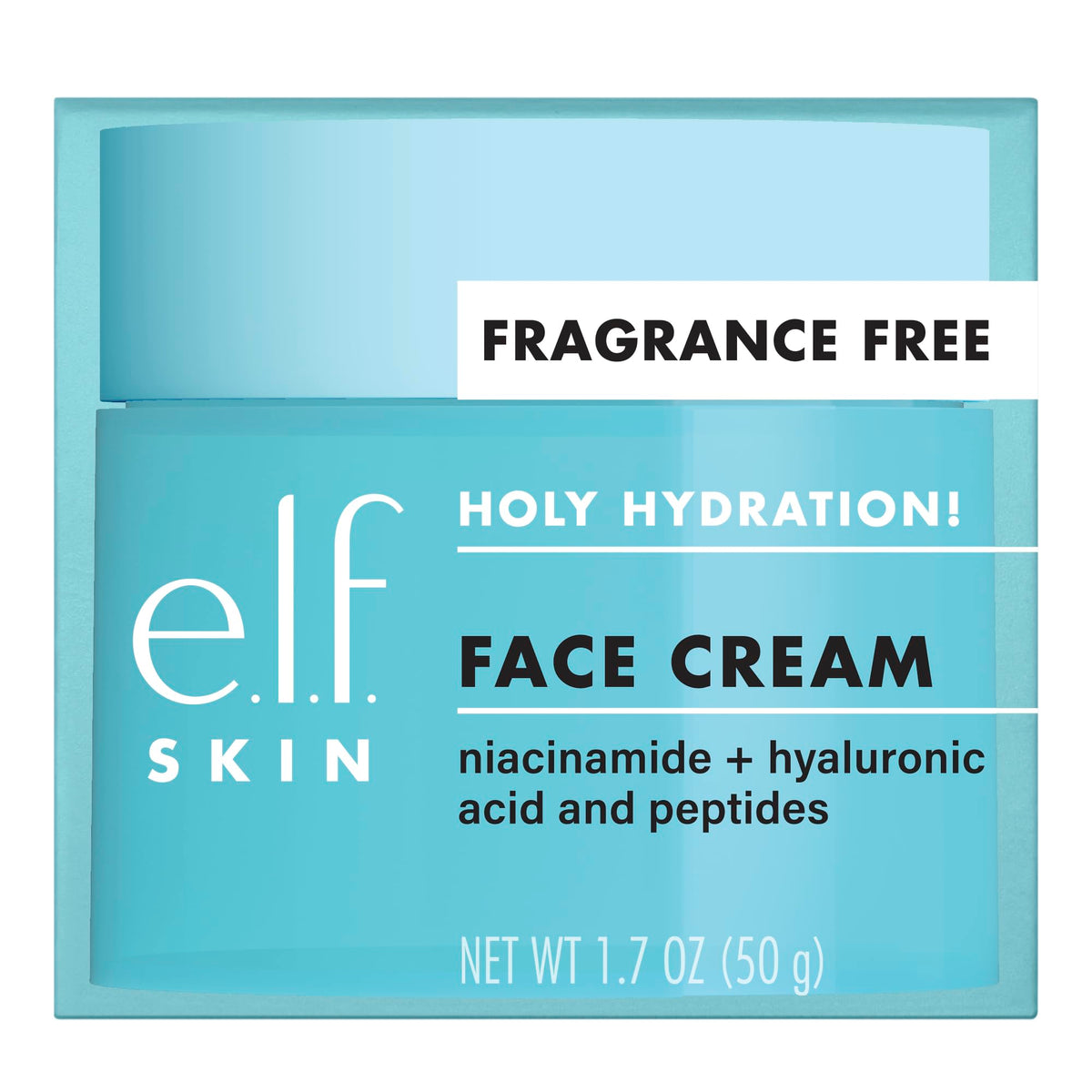 e.l.f. side label close-up showing ingredient transparency and claims