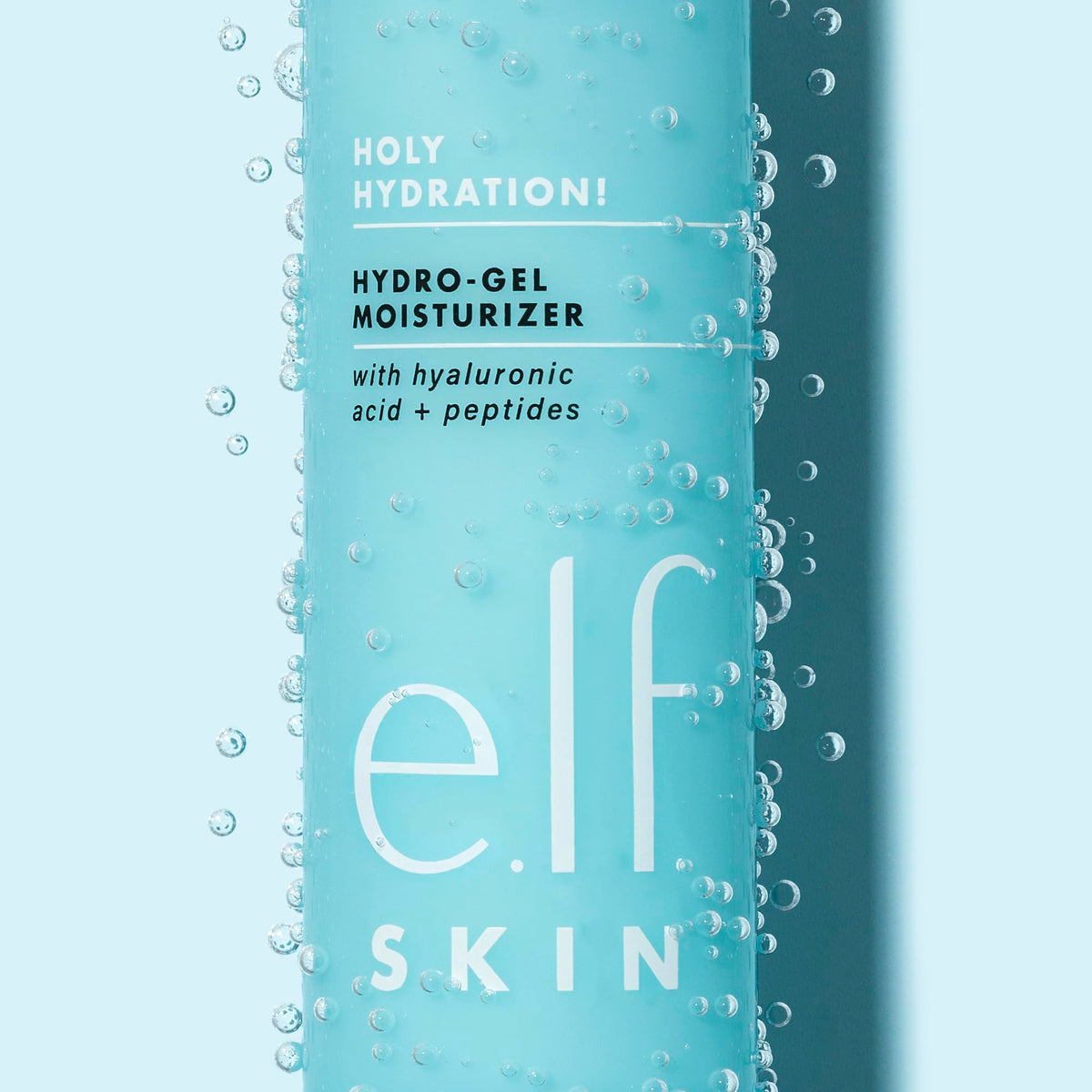 e.l.f. gel texture closeup demonstrating silky consistency and quick absorption benefit