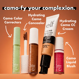 e.l.f. tube next to hand showing compact size and travel-friendly convenience